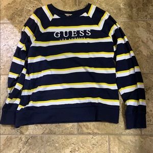 stripped guess shirt